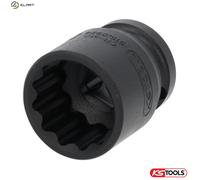 KS Tools Impact Socket 515.0924 Chrome-Molybdenum Steel 1/2-inch 24mm Bi-Hex