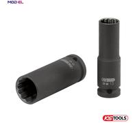 KS TOOLS 515.0948 1/2" Bi hex impact socket, long, 16mm
