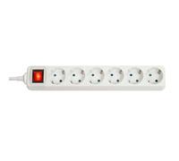 Power Socket - 6 Sockets With Switch Lindy 73103 NEW