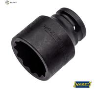 HAZET 900SZ-30 50 mm 12-Point Traction Profile Impact Socket - Phosphatised/Oiled