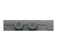 Power Socket Track, Power Strip - Power Track Output Rail | Mobile Removable and Detachable Multiple Adapters Adapters for Kitchen Living Room Work Studio in the l l