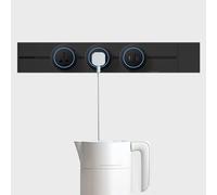 Power Socket Track with USB and Type-C, Universal Sockets, Wall Mount Power Strip for Home and Office, 80cm