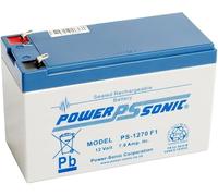 Power Sonic PS1270 12V 7Ah AGM Battery - Suitable For Mobility Scooters Wheelchairs Toy Car & Electric Bike