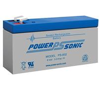 Power-sonic PS640 6v 4.0Ah Sealed Lead Acid Battery