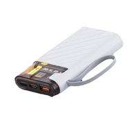 Power Sources Box 8 Slot Battery Case Detachable Power Sources Case LED Light USB C Charging PowerBank