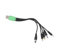 Power Splitter Extension Cable 5V USB to 5.5x2.1mm 4.0x1.7mm 2.0x0.6mm 2.5x0.7mm 3.5x1.35mm for Electric Toothbrush USB Cable