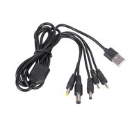 Power Splitter Extension Cable 5V USB to 5.5x2.1mm 4.0x1.7mm 2.0x0.6mm 2.5x0.7mm 3.5x1.35mm for Electric Toothbrush Desk Lamp Cable