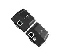 Power Splitter on 48V Ethernet 24V 3A Output Gigabit Ethernet Adapter Heat Dissipation Metal Housing Power Splitter 48V to 24V 3A Output Gigabit Paws