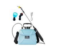 Power Sprayer 5L Lawn -, Premium, 3 Mist Nozzles, Watering Tool Shoulder Strap, Telescopic Wand Plant Care Pool | Plant Care Pool Car Detailing Floor Outdoor Yard Maintenance Sleek