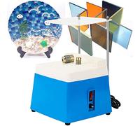 Power Stained Grinder with Shield - Industrial Mini Portable Stained Grinder Diamond Glass Art Grinding Tool. Ideal for precise glass grinding with 5/8 & 1 Grinder Bits.