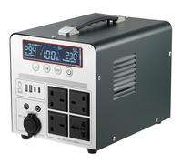Power Station 1000W/666Wh, Portable Rechargeable Generator Inverter for Camping, RVs, Drones, Outdoor Lighting, with 4 AC Outlets, 2026 Version