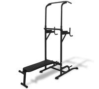 Power Station Dip Station Dip Stations Pull-Up Bar Pull-Up Bars vidaXL