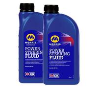 Power Steering Fluid Dexron IID & IIIH Compatible, Leak Prevention, Wear Protection, Enhanced Steering Performance - 2x1L