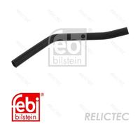 Power Steering Pipe Hose fits AUDI A4 B5 1.8 94 to 01 3B0145805E 3B0422887 Febi