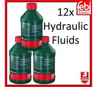 Power Steering Hydraulic Fluid 12L Febi 06161 For Vauxhall VW Volvo CHF 11S