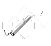 NRF 31257 Engine oil cooler