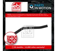Power Steering Pipe Hose fits AUDI A4 B5 1.8 94 to 01 3B0145805E 3B0422887 Febi