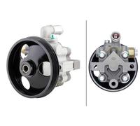 Power steering pump hydraulic with belt pulley 8TL 359 000-121 HELLA for OPEL