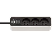Power strip 3 sockets with switch Ecolor 1153234520