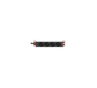 Power Strip for Rack 10, 1U, 4x I-CASE M10-4ITY Racks