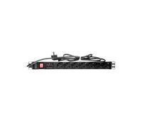 Power strip for rack cabinets (PDU) 19 inch 7x Schuko DN-95407