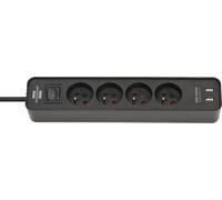 Power Strip with USB 4 Outlets with Ecolor 1153244006