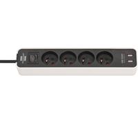 Power Strip with USB 4 Outlets with Ecolor 1153244026