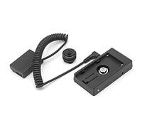 Power supply cable for NP-F NP-F970 NP-F960 battery plate with LP E17 dummy battery for power supply of mirrorless Canon EOS 77D 200D 750D 760D 800D M3 M5 M6 DSLR camera with 1/4 and hot shoe mount
