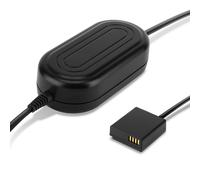 Subtel electronics Power Supply for Panasonic Lumix DMC-GF6 / DMC-TZ81 - Socket Adapter