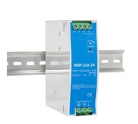 Power Supply NDR 120W 24Vdc;Dual Output (Input:100-240VAC,Output:24VDC,50/60HZ) Power Supply Switch Switching Converter DC (24V 5A)