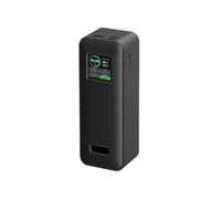 Power Supply Silicone Protective Case For Anker Prime 27650mAH Power Bank (250W) Dirt and Dust Resistant Carrying Case Portable Shockproof Sleeve (Black)