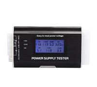 Power Supply Tester, 20/24Pin ATX PSU Tester Computer Power Supply Tester LCD Display Aluminum Alloy Support