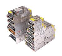 Power Supply Transformer Switch 12V Dc Power Supply Unit 1A 2A 3A 5A Transformer 6.A 8. 10A 15A Adapter 20A 25A Fat Block 30A 33A Led Driver For Strip(60W)
