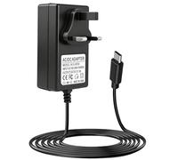 Power Supply UK Plug USB-C for Raspberry Pi 5, 27W 5V 5A Type C PD Power Adapter for Raspberry Pi 5 4GB/8GB/16GB