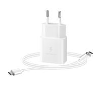 power supply USB-C Power Delivery 15W and Cable USB-C, White