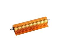 Power supply yellow aluminum shell resistor Rx24 current limiting pre-charge load metal(10 Watts,150 Ohm)