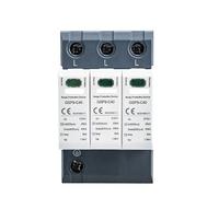 Power Surge Protective Device SPD 1/2/3/4 Pole Surge Voltage Protection 275V 385V 400V 440V 40KA(AC400V,3P)