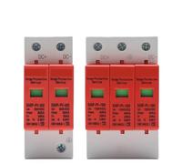 Power Surge Protective Device SPD Arrester Low Voltage House 2P 3P Surge Voltage Protection DC 12V 24V 48V 500V 800V 1000V 40KA(3P,DC800V 20-40KA)