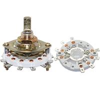 Power Switch Button 1 Pole 6/7/8/9/10 3W2D 4W2D 5W2D 3W3D Position with Channel Rotary selector with Cap(Kcz3w2d)