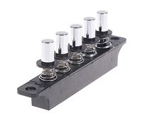 Power Switch Button 1pcs Five-Position Plug-in Button Switch for Range Hood Five-Position Silver Switch Switch