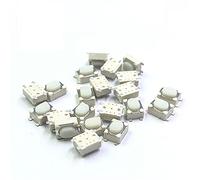 Power Switch Button 20pcs 3.2 * 4 5 mm Within Posted/SMD 12V 50MA Push Metal Tactile Micro Touch Tact Interrupteur Tablette(Smd,20PCS)