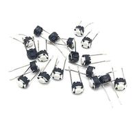 Power Switch Button 50PCS Mixer Internal Keys SKRGABD010 6 * 6 * 4.3mm 2 feet Tact Switch 6 * 6 * 4.3 White Round Long Life Switch