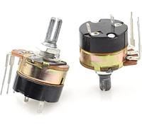 Power Switch Button B500K BK50K B10K Adjustable Resistance Speed Regulator with Switch Potentiometer Resistor elements (Color : B10k)