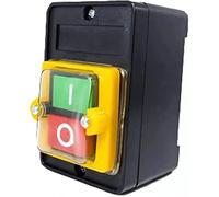 Power Switch Button Durable Machine Drill Motor Waterproof Accessories Industrial Push for Cutting ON/Off Electric Home for KAO-5M(10kh Box With Bottom)