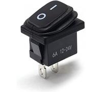 Power Switch Button KCD1 12v 220v 30A Waterproof 3pins Toggle Illuminated Latching 4pins on Off on Emergency Marine Rocker(On-off)