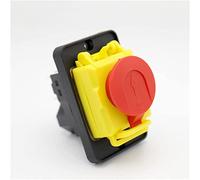 Power Switch Button KJD18 AC 230V 5pin Electromagnetic Magnetic Solenoid for Electric Tool and Machine Equipment