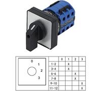 Power Switch Button LW28-10 LW26-10 10A Series Electric 1/2/3/4/5/6/7/8P 4/8/16/32 Terminals Rotary Cam Changeover with Screws Useful Tool(10a-0123,1P-4 terminals)