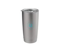 Power Switch - Power Off Button - On Off Switch Power Symbol Stainless Steel Insulated Tumbler