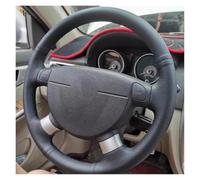 Power Switch Window For Excelle 2013-2015 | Button Electric Window Car Steering Wheel Cover DIY Black Perforated Wooden Leather(Style2)