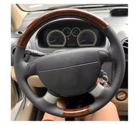 Power Switch Window For Excelle 2013-2015 | Button Electric Window Car Steering Wheel Cover DIY Black Perforated Wooden Leather(Style3)